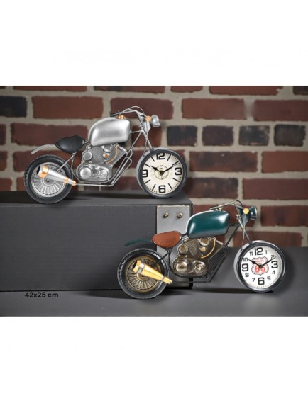 Klasik Motor Tasarımlı Masaüstü Saat