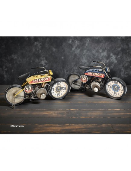 Yarış Motoru Tasarımlı Masaüstü Saat