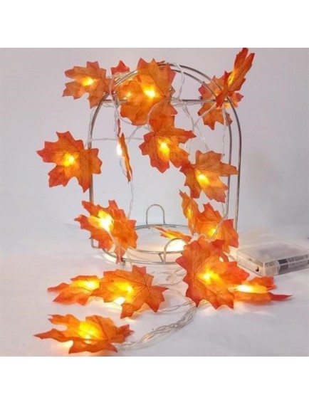 Dekoratif Sonbahar Yapraklı Şerit LED Işık