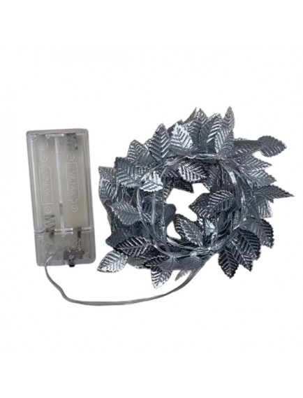 3 Metre Yaldızlı Gümüş LED Işık