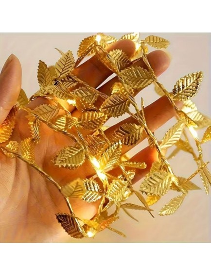 3 Metre Yaldızlı Gold LED Işık