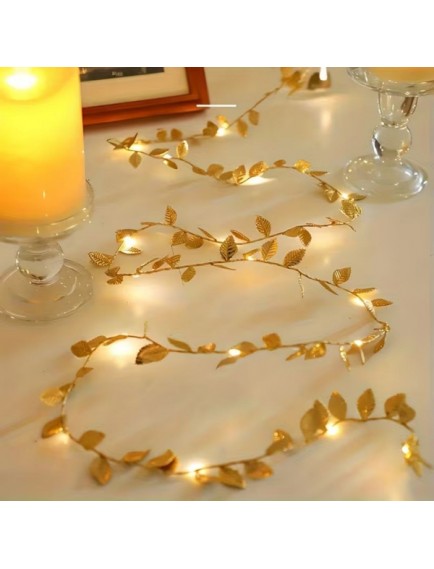 3 Metre Yaldızlı Gold LED Işık