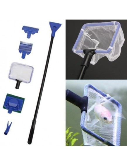 5'i 1 Arada Akvaryum Tankı Temizleme Seti