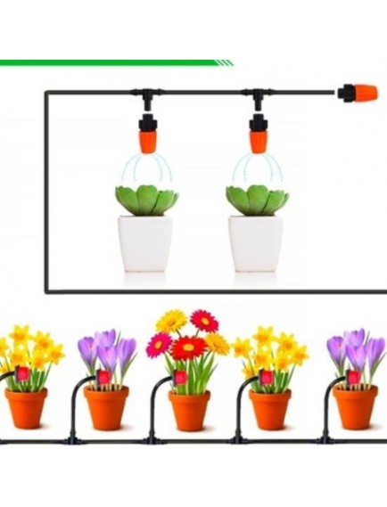 10 Metre Bahçe Sulama Sistemi Seti