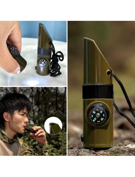 7'si 1 Arada Acil Durum Düdüğü