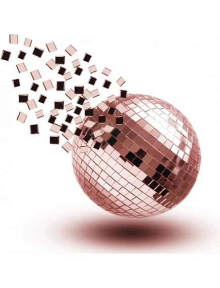 Kendinden Yapışkanlı Aynalı Kare Bronz Sticker 30x30 Cm