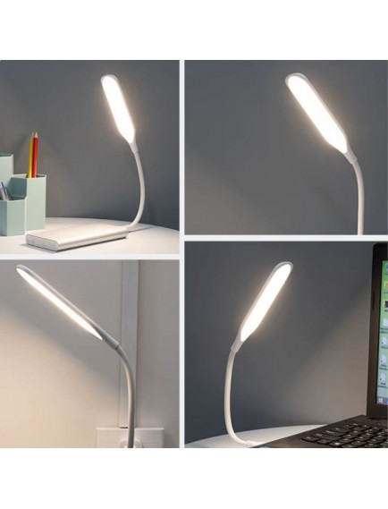 Kompakt USB Beyaz 14 Ledli 3 Kademeli Dokunmatik Okuma Lambası