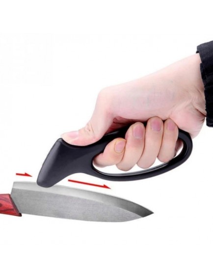 Ergonomik Paslanmaz Çelik Manuel Bıçak Bileme Aleti