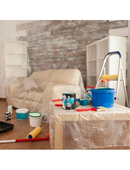 Boya Badana Eşya Koruma Yapışkanlı Örtü 280 cm x 15 mt