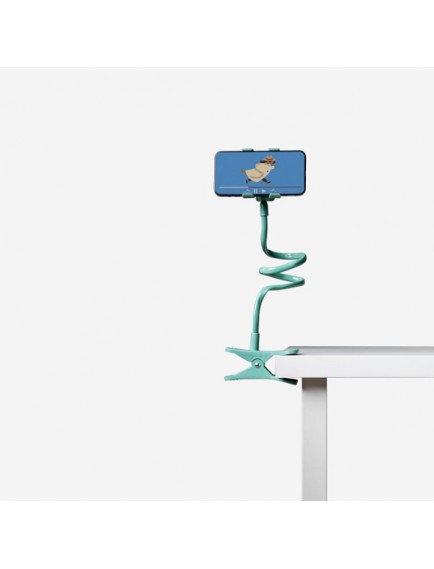 Yeşil Renk Akrobat Telefon Tutucu Oynar Başlıklı