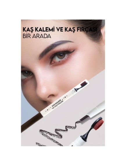 3'lü Kaşık Fırçalı Kaş Kalemi Seti