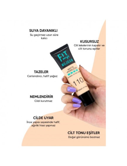 3'lü Fit Myi Tüp Fondöten Seti