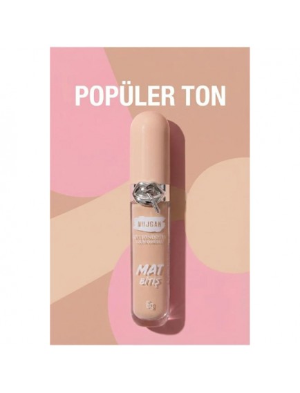 6'lı Mat Bitişli Fondöten Seti