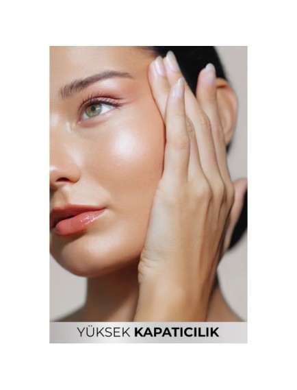 3'lü Mat Bitişli Likit Fondöten Seti