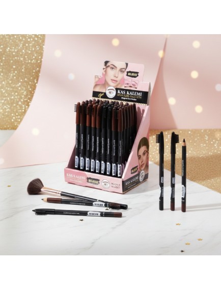 3'lü Fırçalı Kaş Kalemi Seti