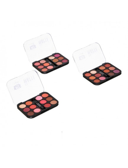 12 Renk Far Paleti - 3'lü Set