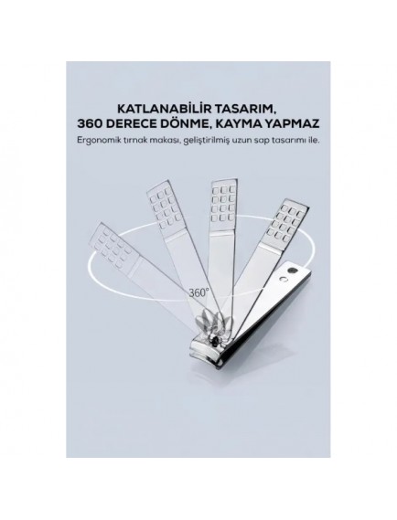 2'li Profesyonel Tırnak Makası Seti