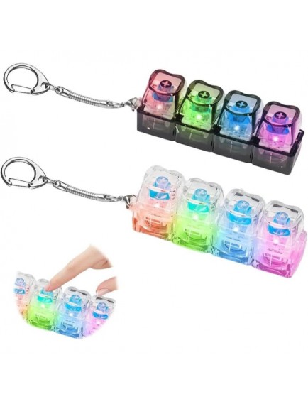 Işıklı Klavye Tuşu Switch Anahtarlık