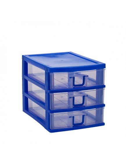 Mini 3 Çekmeceli Komidin Organizer