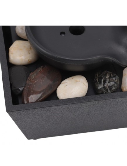 LED Demlik Tasarımlı Şelale Süs Havuzu