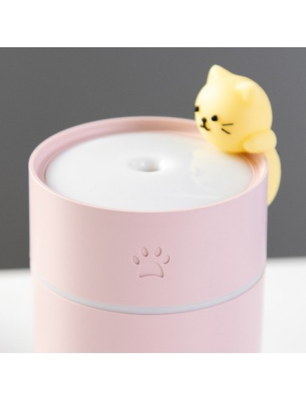 Isınan Kedi Mini USB Sessiz Hava Nemlendiricisi