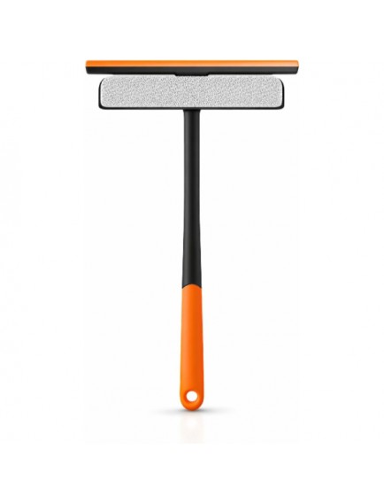 360 Derece Oynar Çift Başlıklı Çekçek Cam Temizleme Aparatı