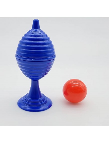 Mavi Renk Sihirli Kupa Top Kaybetme Oyunu 7 cm